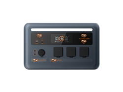 Estación de energía portátil Oscal Powermax 1800 SE con batería de fosfato de hierro de 1024 Wh, carga solar de 800 W, 10 salidas, para uso doméstico y de emergencia en camping.