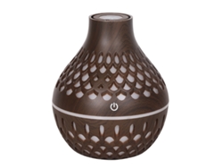 Máquina De Aromaterapia, Jarrón Hueco De Madera Oscura*