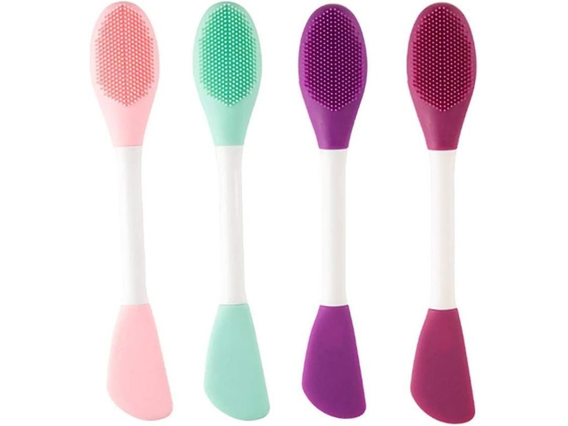 Cepillo De Silicona Para Exfoliación Labial, Aplicador De Mascarilla De Arcilla Para Mascarilla Facial Y De Ojos.