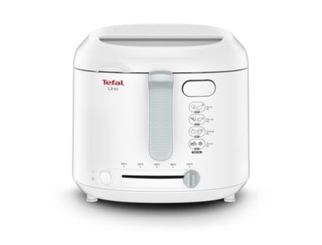 Freidora de Aceite TEFAL Uno Ff2031 (1 kg - Blanco)