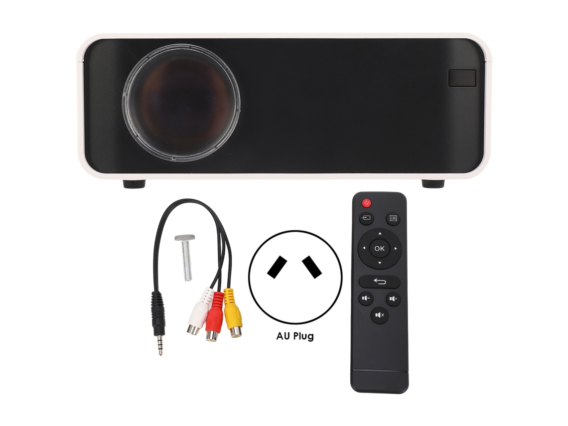 Proyector portátil (Bluetooth HD, LED 1280x720)