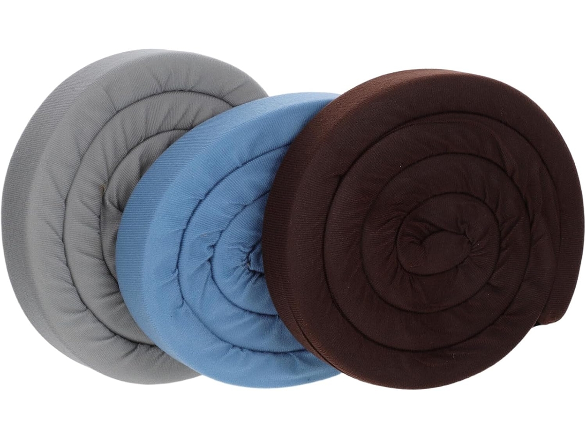 Juego De 3 Cuñas Para Cama Y Sofá, 200 Cm, Relleno De Cama De Tela Gris Suave.