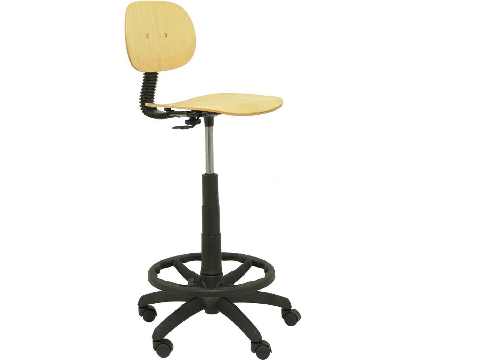 Silla de Escritorio Alta PIQUERAS Y CRESPO Tus (Madera Faia)
