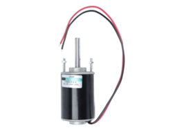 Motor De Cc De Imán Permanente De Alta Velocidad (3500 Rpm) Y 12 V Con Eje De 43 Mm Y Rodamiento De Bolas Cw/ccw.
