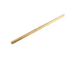 Tubo Redondo De Latón, 20 Mm De Diámetro Exterior, 50 Cm De Longitud, Para Modelismo Y Proyectos Escolares.