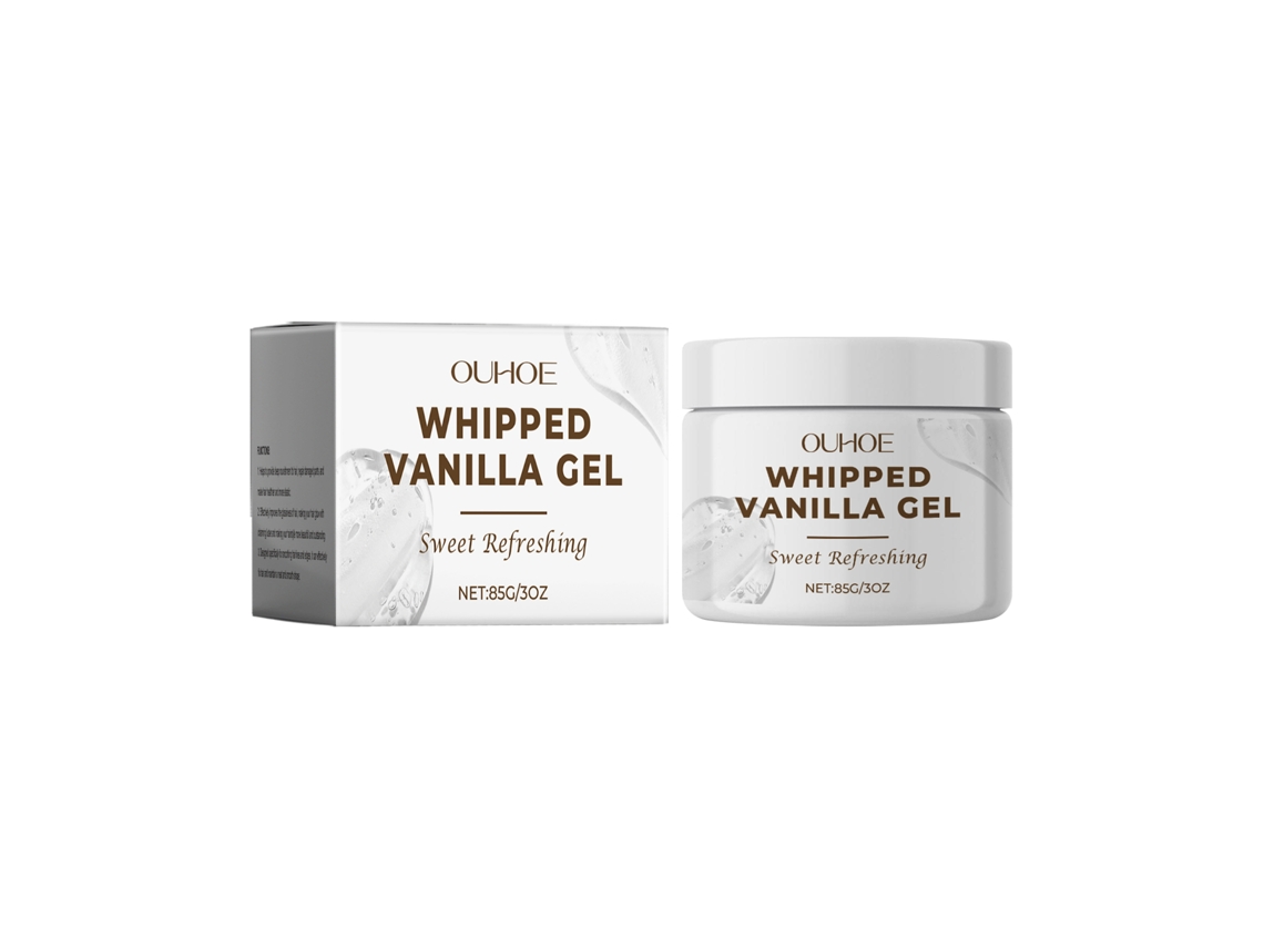 Gel hidratante para el cabello con aroma a vainilla - Gel nutritivo, hidratante y para peinar para el cuidado diario - 85 g