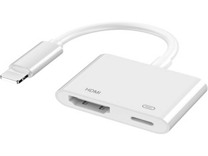 Adaptador HOWEI HW-1802 (Lightning - Hdmi - Blanco)