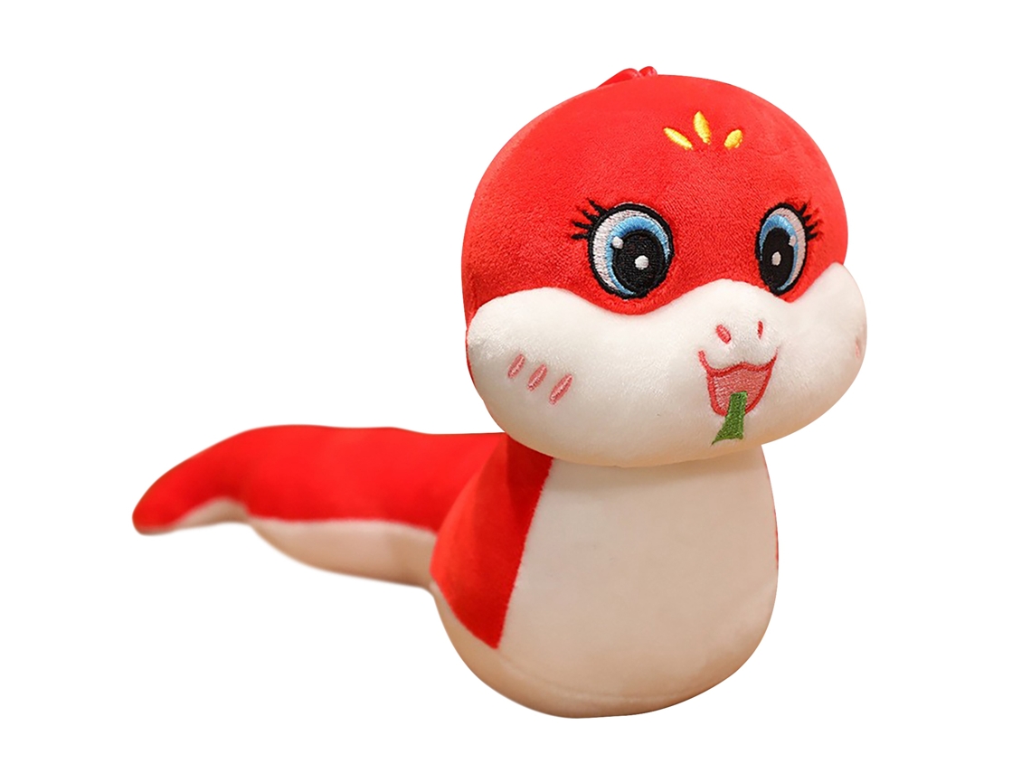 Ats-muñeco De Serpiente Cute Cartoon Serpiente De Peluche Juguete Suave Animal De Peluche Decoración Hogar Con Ventosa