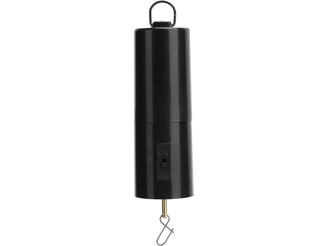 Motor rotativo con aspas colgantes, campanillas, cuerda, batería, 30 RPM
