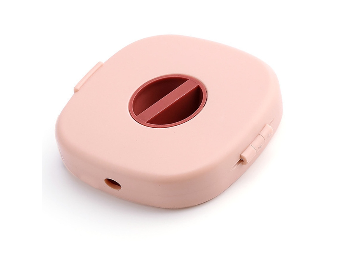 Organizador De Cables Retráctil Portátil Multifuncional, Enrollador De Cables De Carga Para Auriculares, Rosa Y Morado.