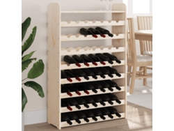 Botellero con tablero superior, 72,5 x 25 x 111,5 cm, pino macizo, DKD HOME DECOR