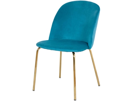 Silla PRESUME DE CASA (47.5*84*57 - Tela - Azul)