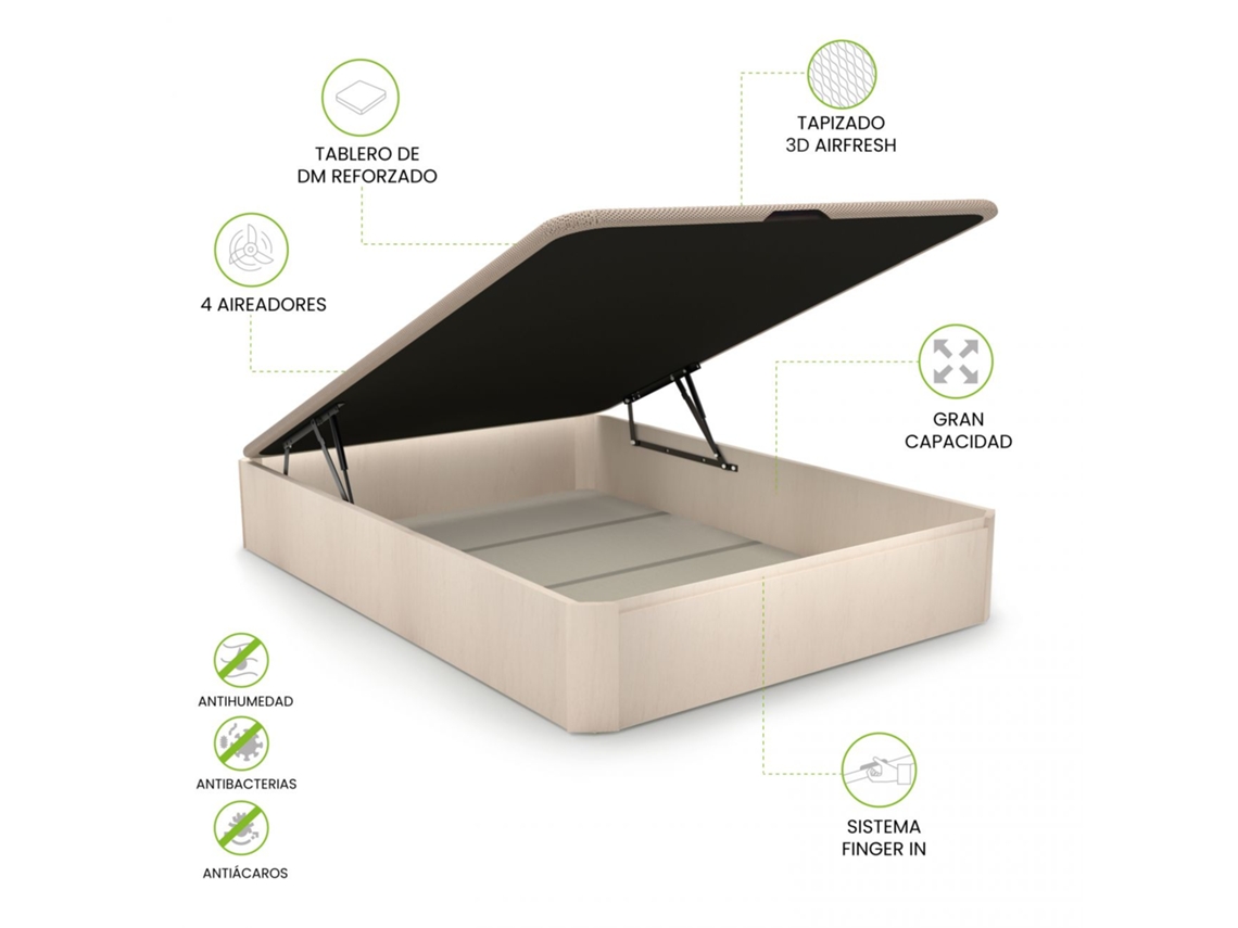 Canapé básico 90-150 cm Luxury 3D 135x190 cm