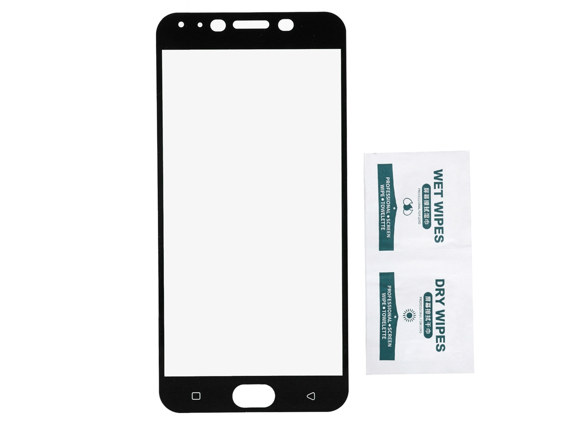Protector de pantalla de vidrio templado con cobertura total para Oppo R9/r9s EOOCOO