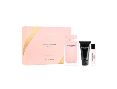 Juego de Perfume Narciso Rodriguez For Her 3 Peças