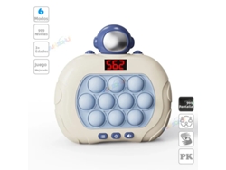 Divertido rompecabezas electrónico con luces que funciona con movimientos rápidos de empujar y tirar, ideal para aliviar el estrés. Mdug