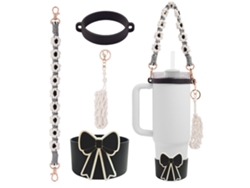 Juego de 4 accesorios para tazas EIFSON con mini bolsa de almacenamiento para Stanley y Owala (02)