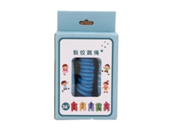 Cuerda De Saltar De Madera Ajustable Para Niños Y Adultos - Juguete Educativo Y De Fitness - Azul