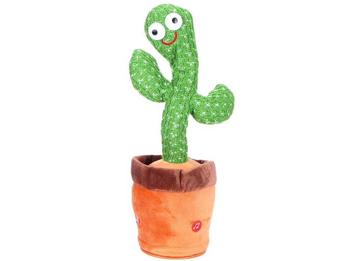 Peluche Interactivo Cactus Bailando Arzopa | Repetir Escucha | 120 Canciones