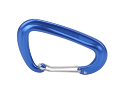 2026-mosquetones De Aluminio Para Camping, Hamacas Y Columpios, Hebillas Y Clips Exteriores Azules