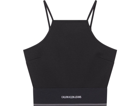 Calvin Klein Jeans Milano Square Neck Strappy Braces T-Shirt