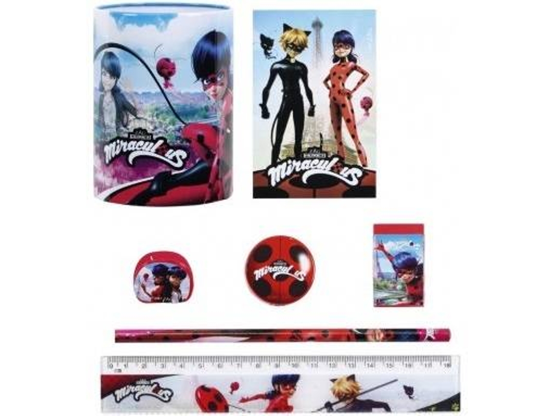 Set de Papelería DISNEY Lady Bug