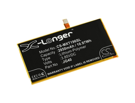 Batería POWERY 1.60.MOT.999.58 para Motorola JG40