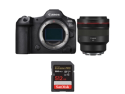 Canon Eos R5 Mark Ii + Rf 85mm F/1.2 L Usm + 1 Sandisk 512gb Uhs-ii 300mb/s + Ebook “20 Consejos Para Fotos Que Impactan”