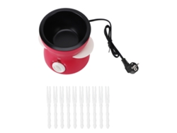 Olla Eléctrica Para Fondue Con 2 Niveles De Calor Y 10 Tenedores Para Chocolate Y Queso. Enchufe Europeo De 220 V.