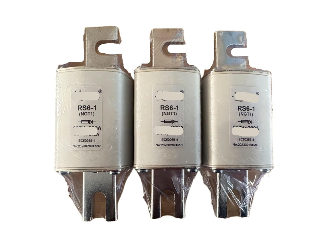 Fusible Rápido Rs6-1 Ngt1 690v100a125a160a180a200a220a250a Fusible De Acción Rápida(250a) Para Uso Doméstico E