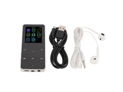 Reproductor De Música Mp3 Portátil Con Pantalla Hd De 2 Pulgadas, Sonido Hifi Sin Pérdidas, Bluetooth, Radio Fm Y Grabadora - Plateado
