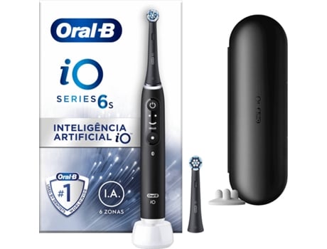 Cepillo de Dientes Eléctrico ORAL B iO 6 S Negro