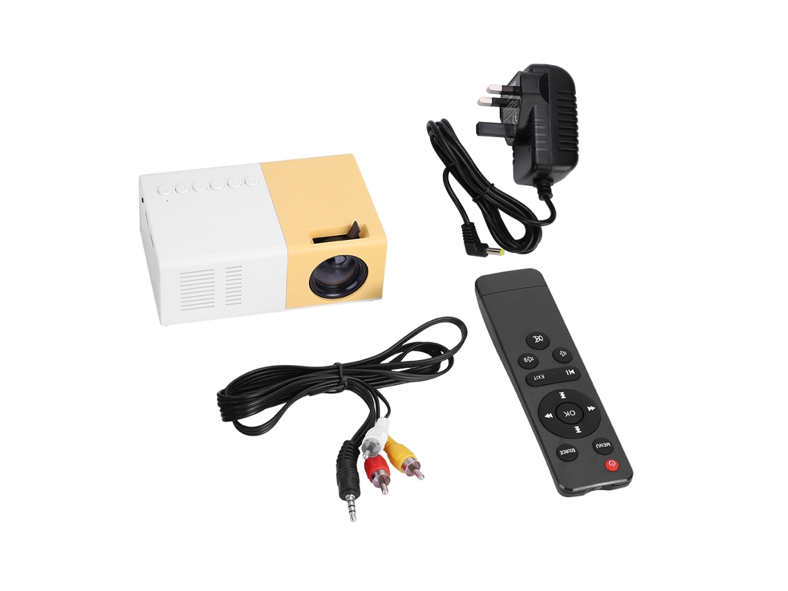 Proyector Led Portátil Mini Para Cine En Casa Hd 1080p Hdmi Vga Reproductor Multimedia