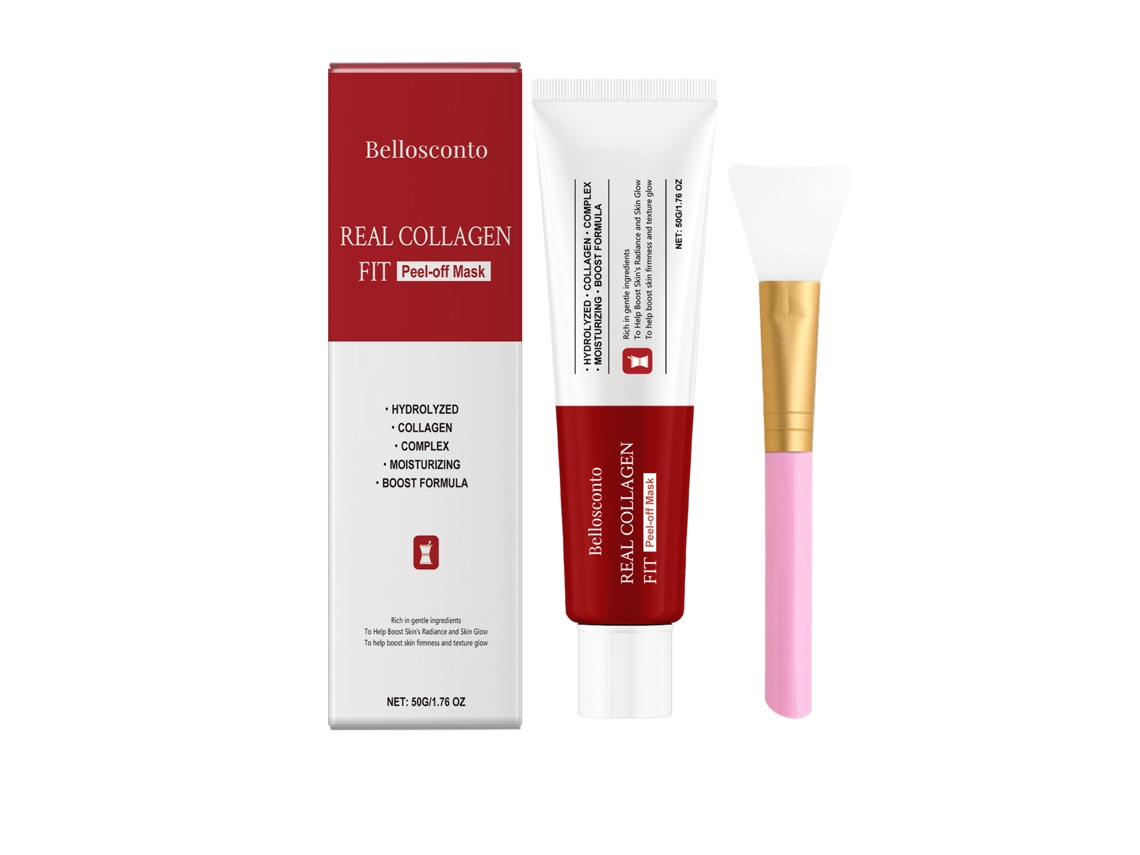 Mascarilla de colágeno con protección de fibra antiarañazos