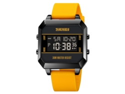 Reloj Digital Skmei Para Hombre Mujer Impermeable 30m Luz Fondo Cronómetro Temporizador