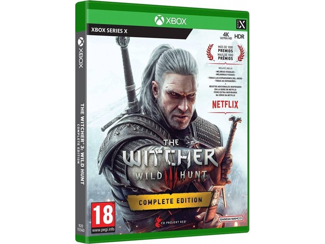Juego Xbox Series X The Witcher 3 (Complete Edition)