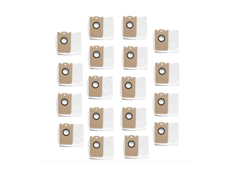 Acessórios de Aspirador Bolsas para el polvo 18 piezas S9 Robot Bolsa para el polvo Kit de bolsa para el polvo a prueba de fugas