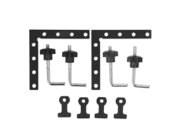 2 Tableros De Posicionamiento En Forma De L De 90 Grados Para Muebles, Armarios Y Cajas De 120x120
