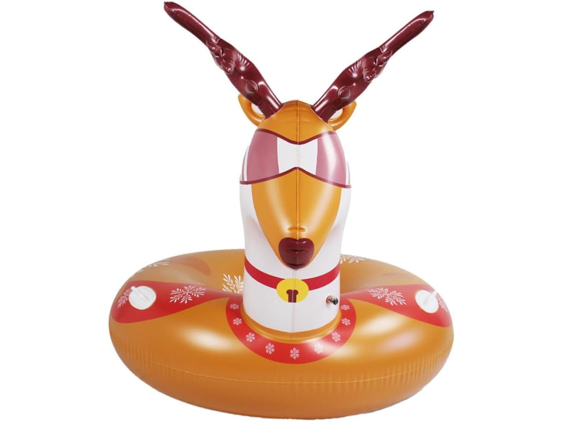 Tubo Inflable De Pvc Para Exteriores Para La Nieve En Invierno.