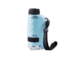 Microscopio De Bolsillo Para Niños 60-120x Juguete Científico Con Luz Led Mini Portátil Educativo Stem Odl