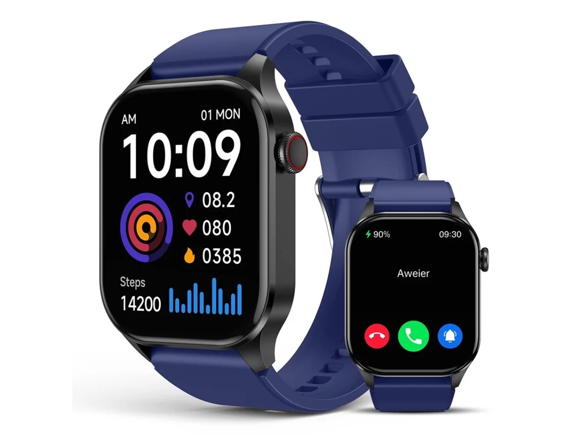 Reloj inteligente para hombres y mujeres con monitor de oxígeno en sangre por infrarrojos y pantalla AMOLED de 2,04 pulgadas. Bestvite Monitor.