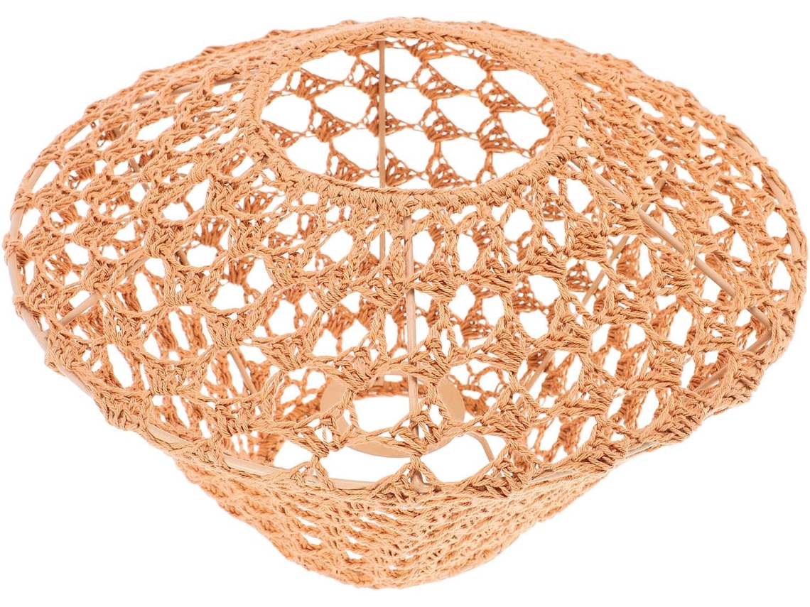 Lámpara Colgante Decorativa De Cuerda De Algodón Tejida De Estilo Bohemio Para Sala De Estar, Dormitorio Y Restaurante.