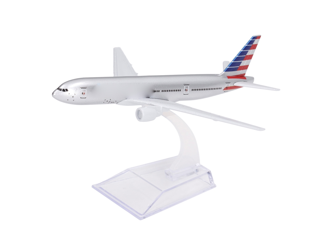 Maqueta De Avión 777 Fabricada En Aleación De Metal, Ideal Para La Decoración De Mesas Infantiles.