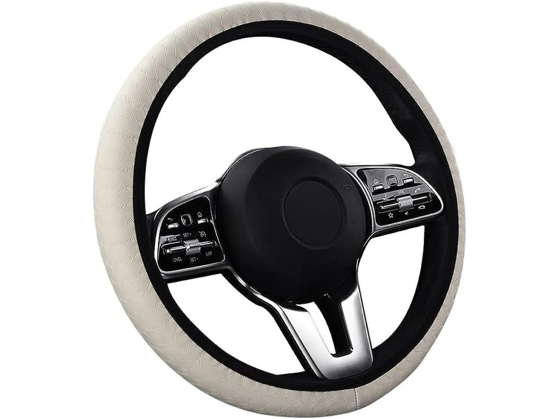 2026-cubierta Volante Coche Antideslizante Cuero Falso Universal Sin Aro Interior