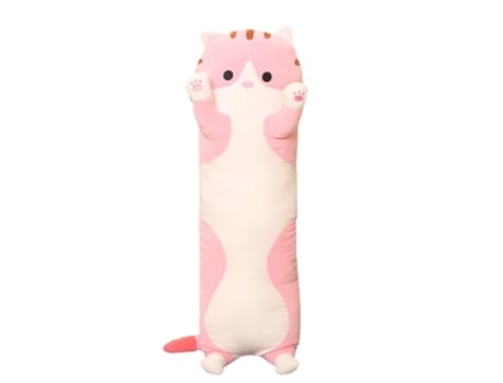 Peluche HXDZFX Gato Rosa 70-75 Cm