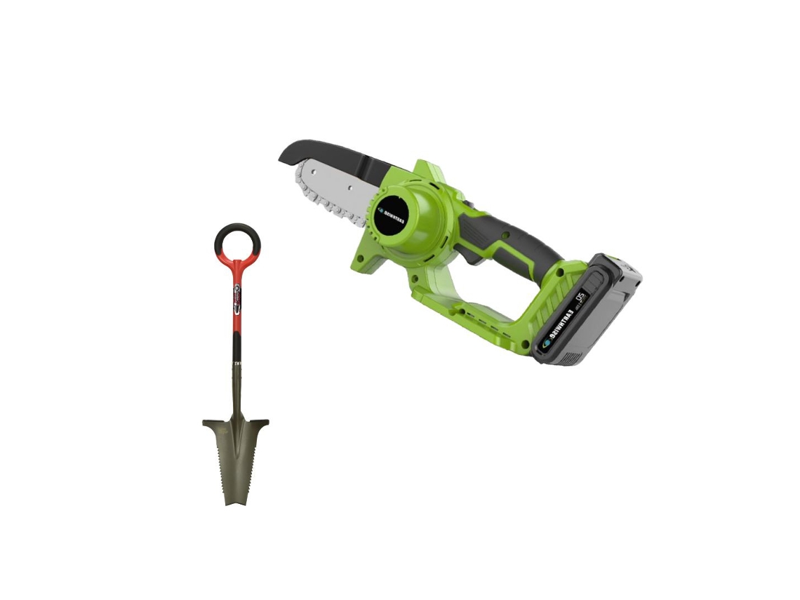 Paquete de motosierra con Rootslayer VENTEO