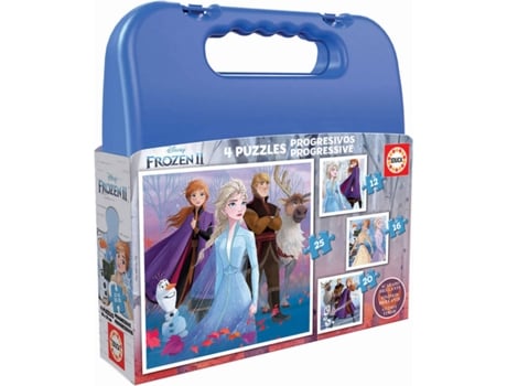 Puzzle EDUCA Educa Maleta Progresivos Frozen 2 (Edad Mínima: 3 Años - 0 Piezas)