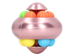 Ats-juguete De Rotación De Bolas Puzzle Para Adultos Y Adolescentes, Antiestrés Portátil, Oro Rosa, Para Hogar Y Oficina