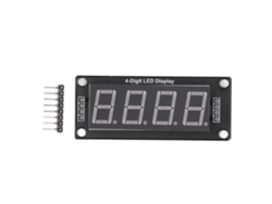 Módulo De Pantalla Led De 7 Segmentos Y 4 Dígitos, 0,56 Pulgadas, Controlador De Chip Verde Tm1637