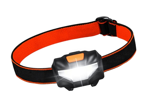 Linterna frontal, linterna frontal LED con 3 modos de iluminación, súper brillante 140 lúmenes, linterna frontal LED liviana impermeable alimentada...